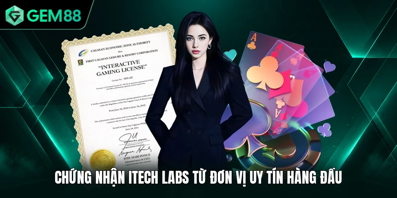 Giấy Phép Hoạt Động 2 Chứng nhận iTech Labs từ đơn vị uy tín hàng đầu
