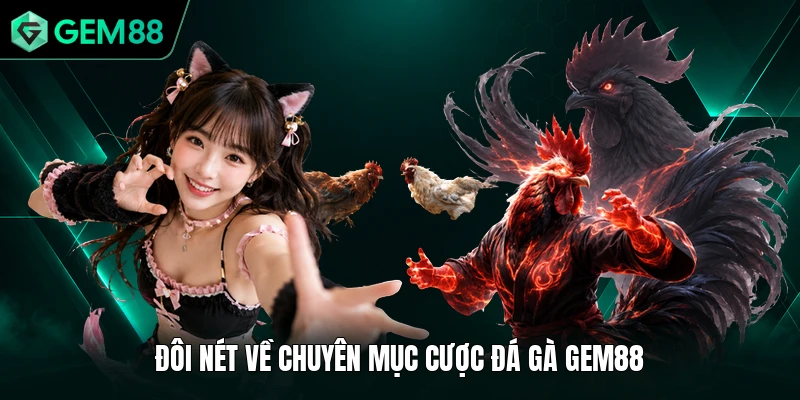 Đá Gà GEM88 1 Đôi nét về chuyên mục cược đá gà GEM88